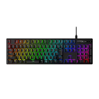 Механическая игровая клавиатура HyperX Alloy Origins RGB Переключатель HyperX для геймеров 2 года гарантии Клавиатура с подсветкой Только алюминий Черный [Японская раскладка]
