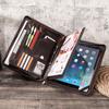 Leather Laptop Bag Portable Business Office A4 Paper Multi-Function Laptop Storage Bag