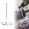 Stainless Steel Wine Decanter Drying Stand Upside Down Decanting Stand  Countertop