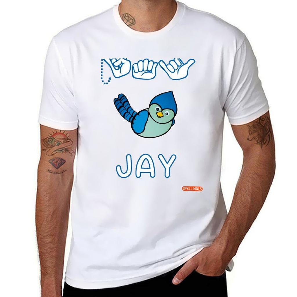 Spellimals (Jay Version) Tshirt Basic All Season Solid Tshirt
