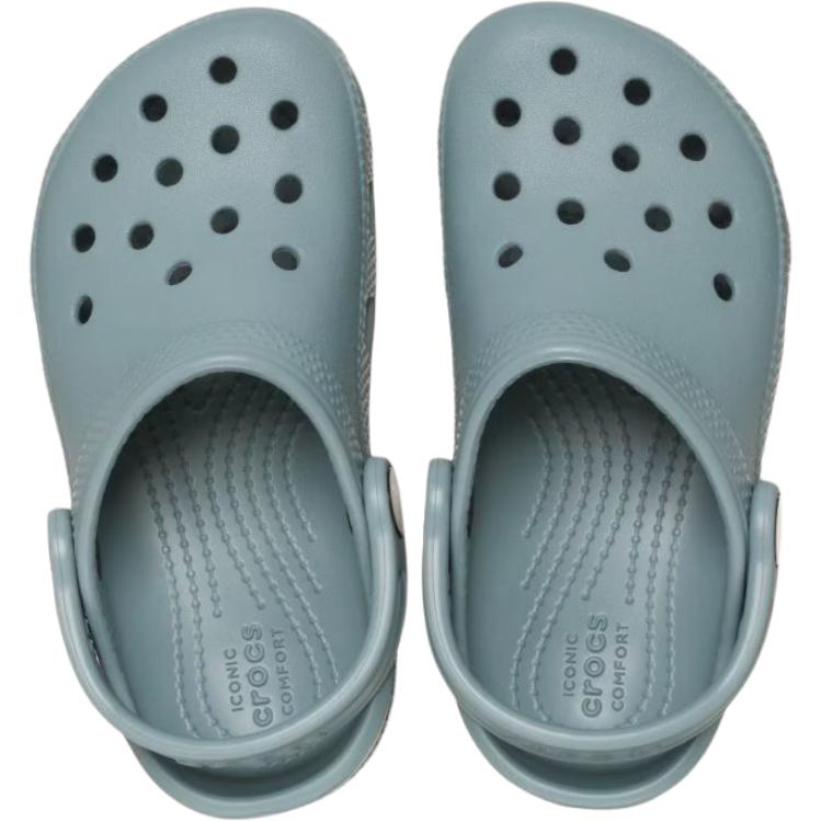 Crocs Классические клоги Удобные Мягкие Прочные Низкие Детские Сандалии Детские Сандалии Зеленые 206991-3YO