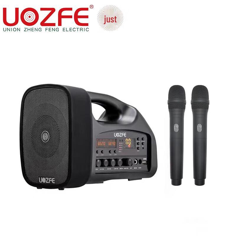 UOZFE U5-X2 Portable Wireless Amplifier with Bluetooth Speaker CN plug (adapter included)