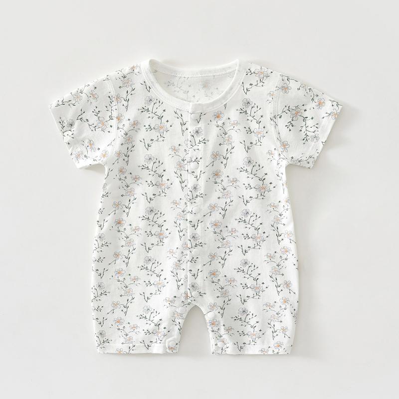 Летняя детская одежда, комплекты ромперов для новорожденных мальчиков и девочек, одежда, наряды, комбинезон, тонкий костюм для ползания для малышей, ромперы