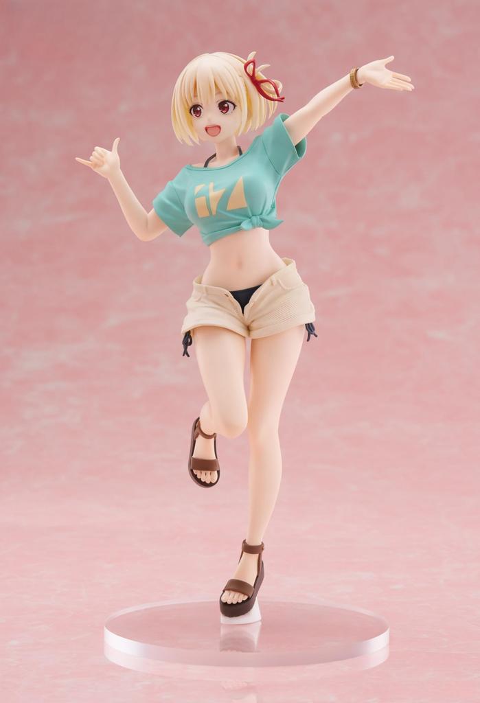 Фигурка Licorice Recoil Coreful Сэндзоку Нисикиги Такина Иноуэ Набор из 2 штук и ~Гавайская версия~