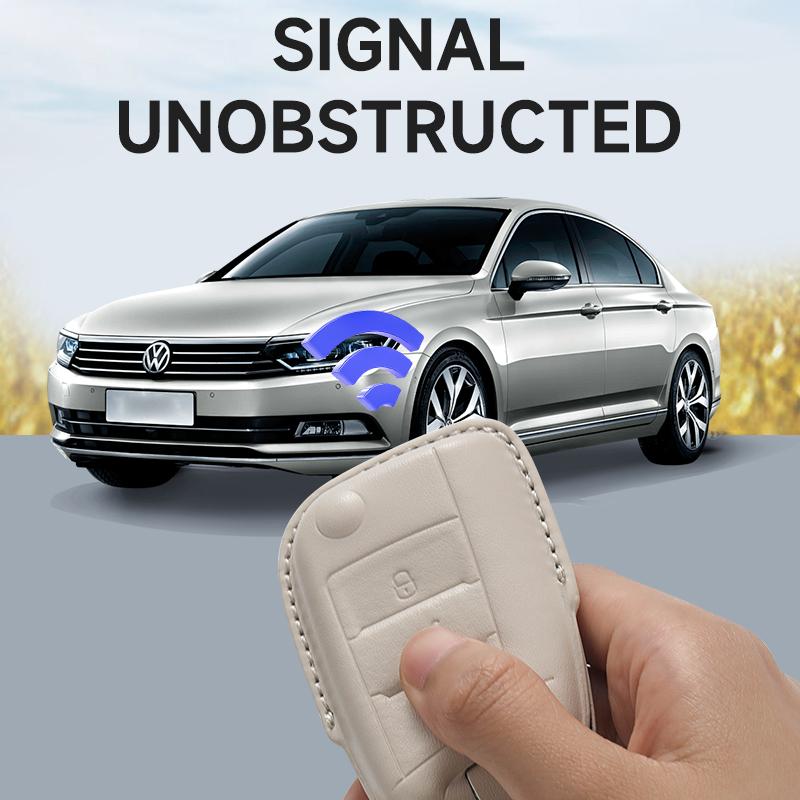 Натуральная кожа Чехол-сумка для автомобильного ключа Для VW Volkswagen Tiguan MK1 MK2 Magotan Passat B5 B8 Golf 45 Защитный набор Аксессуары