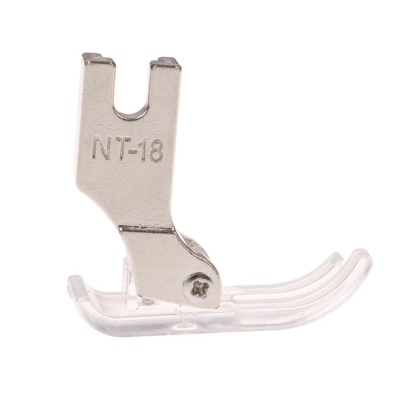 Промышленная швейная лапка для челночного стежка, пластиковая пластина, прижимная лапка Mt-18