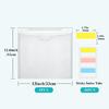 Clear Scrapbook Paper Organizers with 30Pcs Indexes Tabs Holds Scrapbook Paper