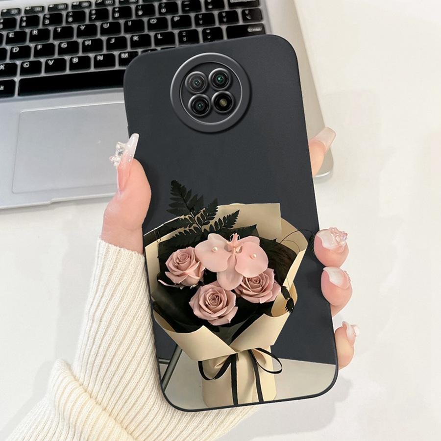 Для Xiaomi Redmi Note 9T 5G Чехол-бампер Мультяшный Рисованный Мягкий Силикон Матовый Чехол для Телефона Для Redmi Note9 9 T 5G Задняя Крышка