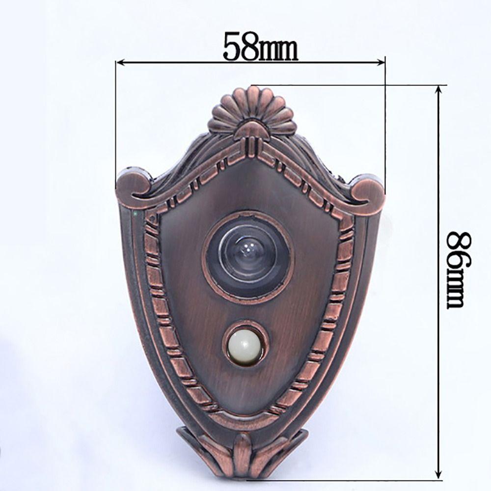 Wide Angle Home Security Door Viewer Door Peep Security Door Cat's Eye Peep Sight Hole Doorbell