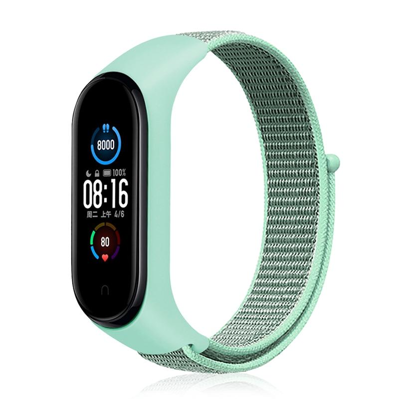 Нейлоновая плетеная петля Solo для Xiaomi Mi Band 5 6, ремешок-браслет, ремень Mi Band 3 Mi Band 4, браслет для Xiaomi Mi Band 6, 5, ремешок для часов