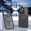 Матовый Магнитный Чехол-Крышка Для Mag Safe Для Iphone 1 Pro Max 14 Plus 13 Mini 12 11 SE   8 1Pro Аксессуары для Телефона