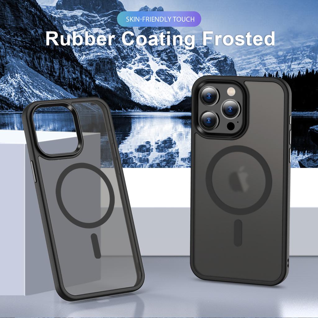 Матовый Магнитный Чехол-Крышка Для Mag Safe Для Iphone 1 Pro Max 14 Plus 13 Mini 12 11 SE 8 1Pro Аксессуары для Телефона