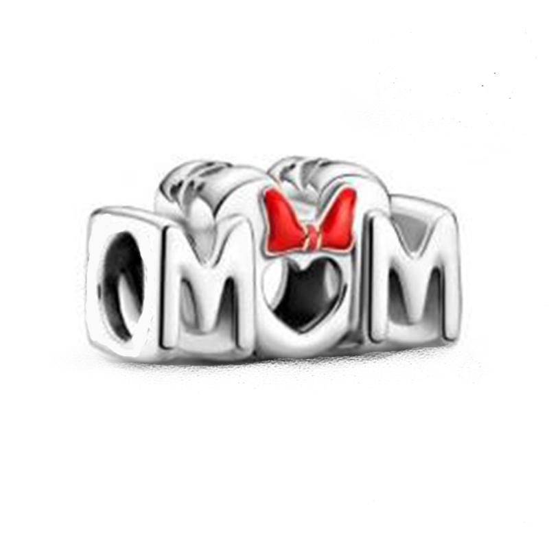 Медь Сделай сам Подвески-бусины Шармы для бижутерии Шармы-бусины Браслеты Микки Минни Принцесса Тыква Стич Человек-паук Марвел Twinkle Пандора Милые Di