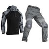 Tactical Pants Suits Combat Shirts Pants Airsoft Paintball Work Clothing US Army Camo Scouting Police Uniform Shoot Kit