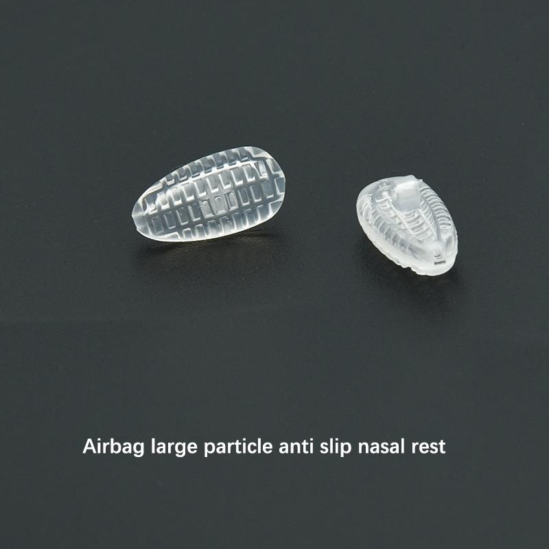 Силиконовые подушечки для очков с воздушным мешком и отверткой, мягкие овальные очки, противоскользящие подушечки для носа, винт, сменные инструменты для ремонта