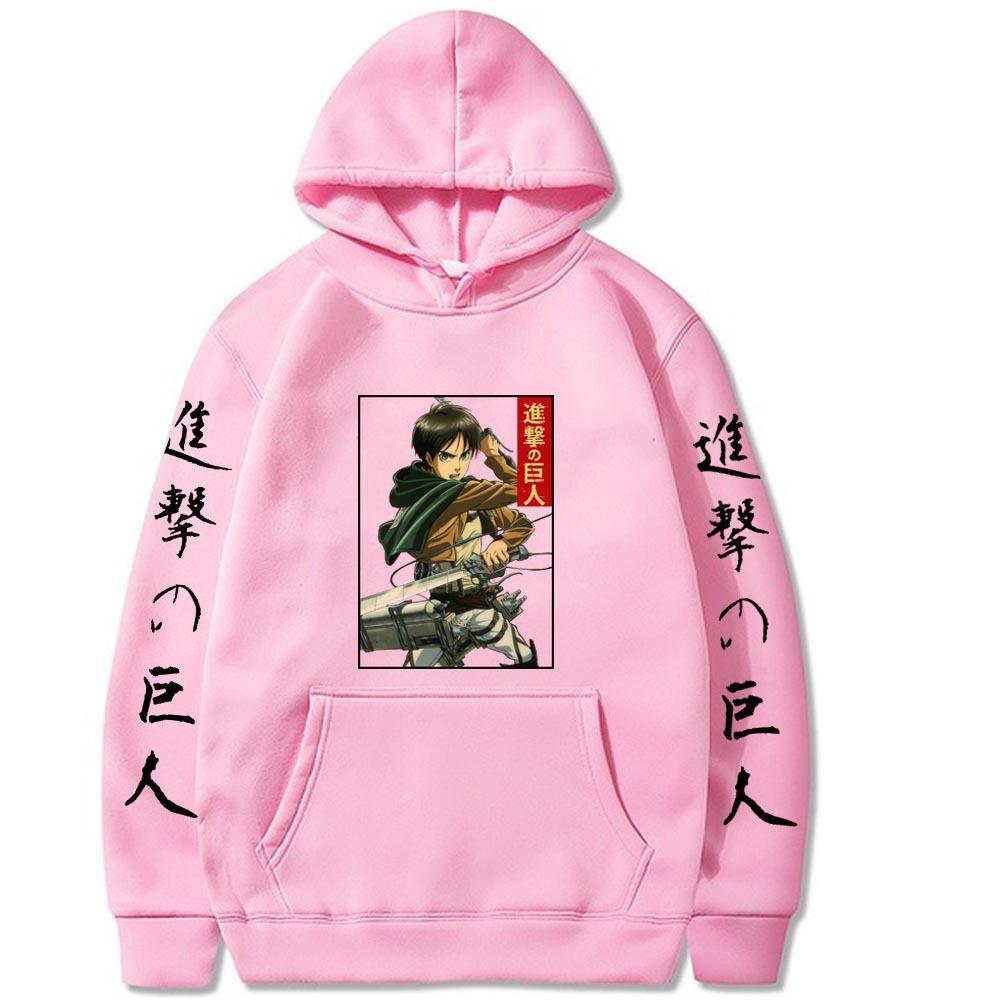 Japanese Popular Anime Characters Hoodie New Men Women Harajuku Pullover Street Wear Unisex Autumn Winter Plushed