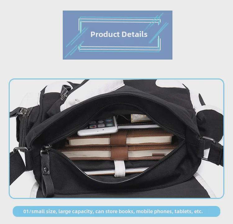 Аниме Monster Hunter лакированный кожаный рюкзак и сумка через плечо