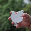 Flexible Silicone Dove Hanging Tag Molds Hanging Ornament Mold Suitable for Craft Baking Party Decor and Holiday Present