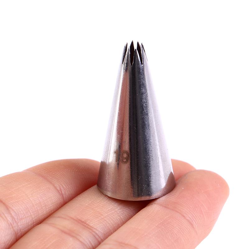 19# Small Piping Nozzle Cupcake Pastry Nozzles Cake Decorating Tips Baking Tools