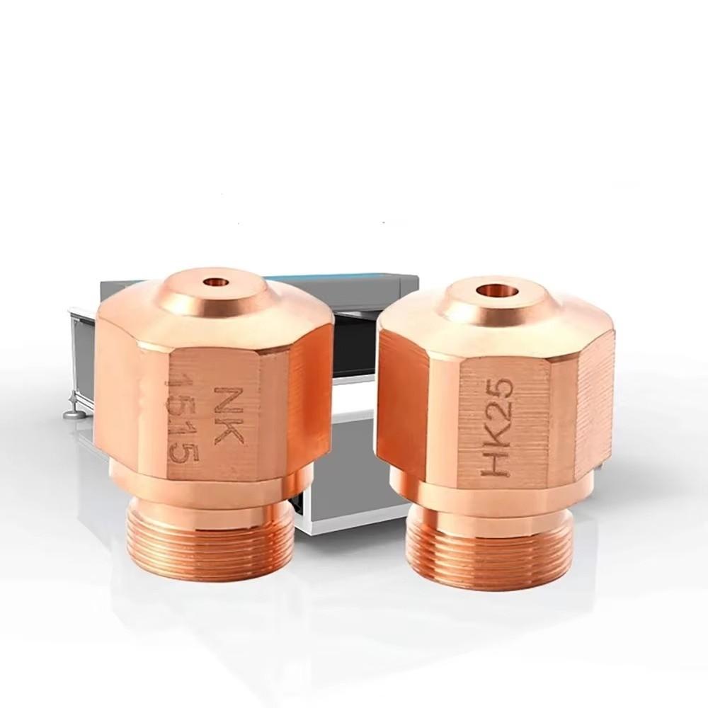 HK NK Laser Cutting Nozzles Single Double Layer Caliber 1.0-2.0mm Laser Nozzle D14 H17 M10 Fiber Cutting Head