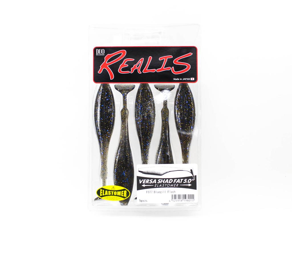 DUO Soft Lure Versa Shad Fat 5 Inch Elastomer F077 (8015)