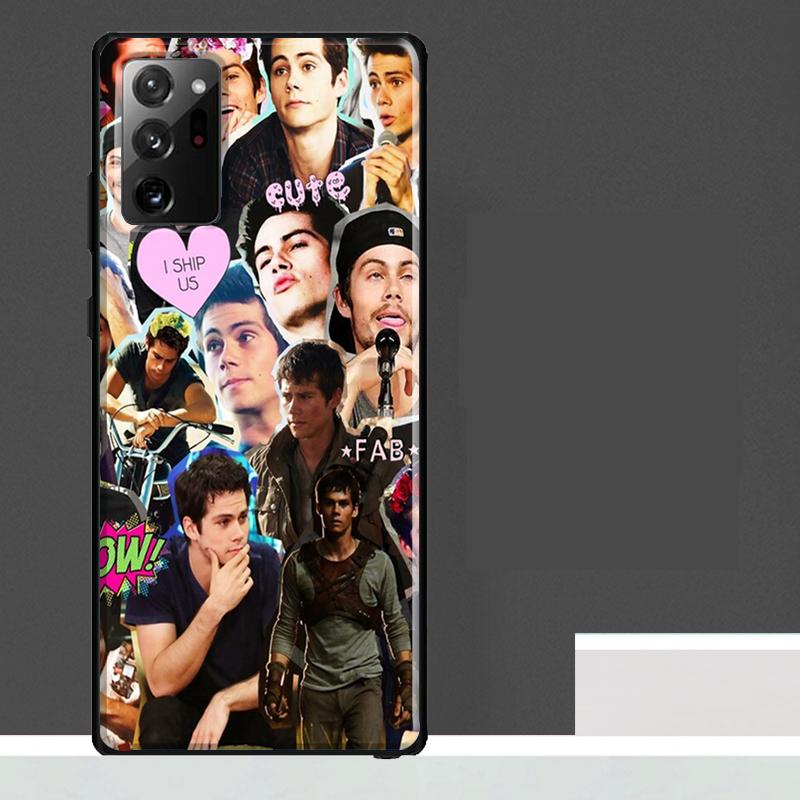 Чехол для телефона Samsung Galaxy S23 S24 S25 Ultra S9 S10 S20 S21 S22 Plus S23 FE S25 FE с изображением Дилана О'Брайена из Teen Wolf