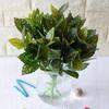 1 букет искусственная трава пластиковые растения комната офис дом сад бонсай декор