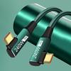 90 Degree Mobile Phone Laptop PD 240W 48V 5A USB C Fast Charging Cable Type-C Data Cord