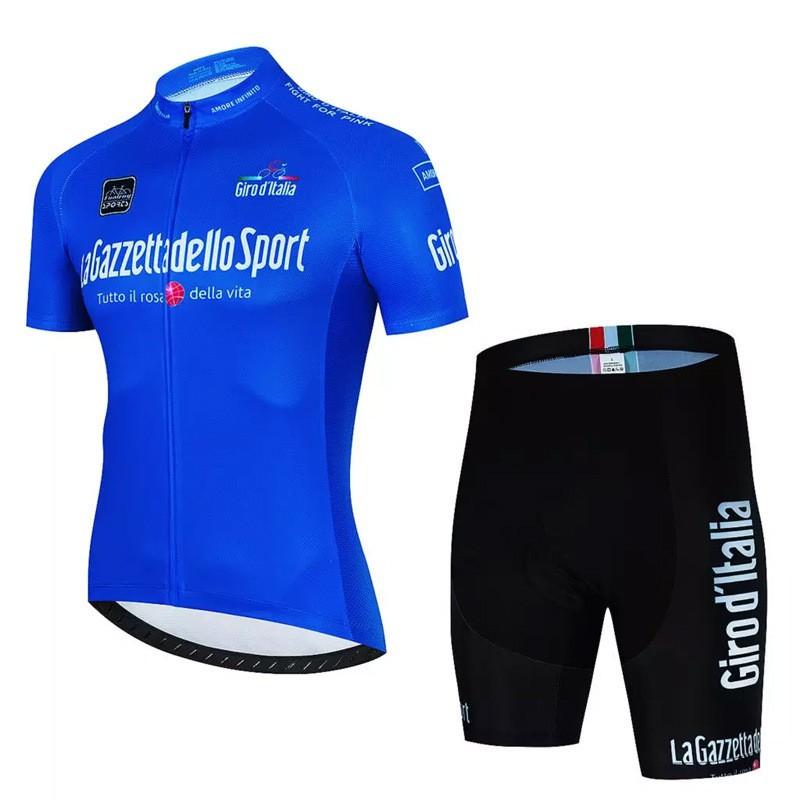 Unisex Quick-Dry Cycling Jersey Set Short Sleeve Mountain Road Bike Apparel Outdoor Riding Gear