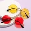 Vintage Star Octagonal Polygon Jelly Sunglasses Men And Women Marine Sunglasses