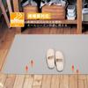 Wipeable Kitchen 6mm Memory No Washing PVC Kitchen Cushioned PVC Easy to Stays in Wipeable Kitchen Soft to Walk Gray Mat, 60x240cm, Thick, Foam,