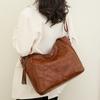 Женская сумка Большая вместимость Сумки через плечо Большая стильная сумка-тоут Женская мягкая кожаная сумка-хобо Сумки-мессенджеры Женская сумка-шоппер