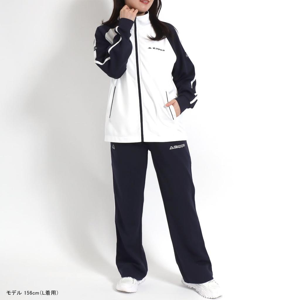 Kappa Jersey Top and Sizes Training Size 3L Women's Set, Bottoms, 3L-5L, Sportswear, Wear, Loungewear, Black,