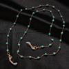 Anti-Lost Eyeglass Holder Necklace Turquoise Eyeglass Lanyard Sunglasses Chains  Reading Glasses