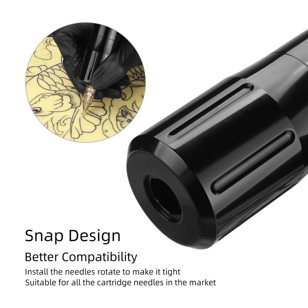 Роторная ручка для татуировки из алюминиевого сплава ATOMUS, короткая тату-машинка Penstyle, шейдерный лайнер, мощность двигателя