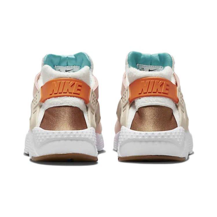 Nike Huarache Run GS Sail Safety Оранжевые детские кроссовки Бело-эль-коричневый FD4632-181