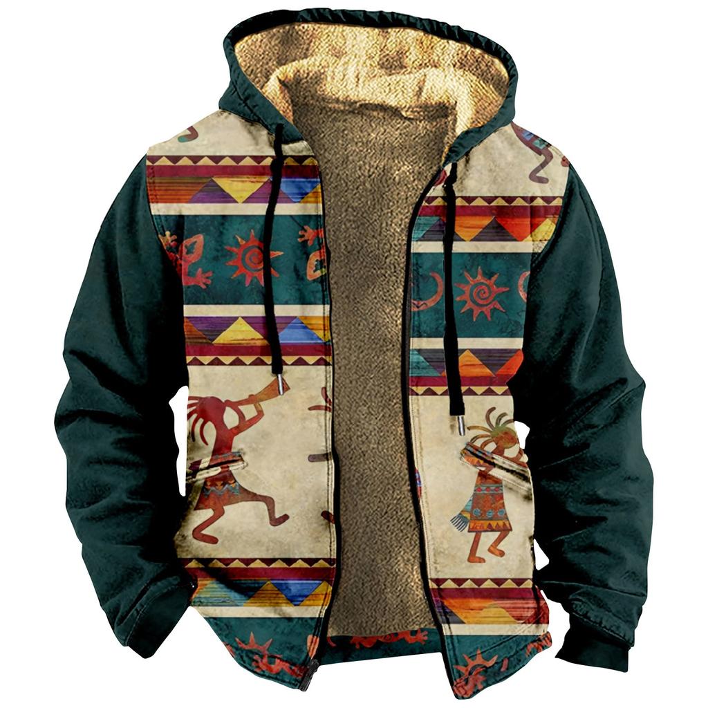 Мужская куртка с принтом, мужская весенне-осенняя повседневная трендовая куртка на молнии с капюшоном