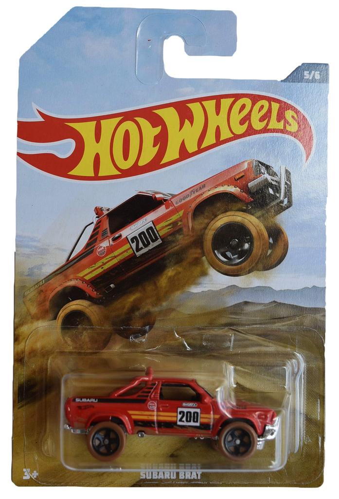 Hot Wheels Subaru Brat Красный 5/6