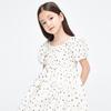 little MO&Co. Girls' Summer Cotton Puff Sleeve Dress