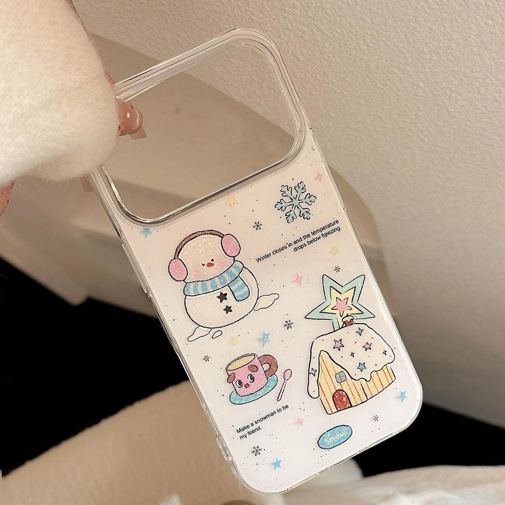 Креативный чехол для телефона «Снеговик» для iPhone 11