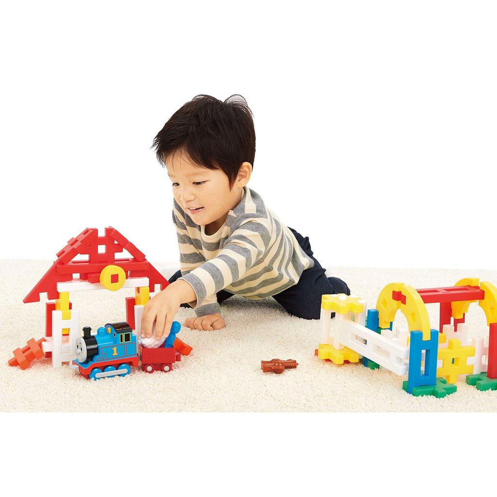 GakkenGakken New Block Паровозик Томас Выходная Сумка (Целевой возраст: 2 года и старше) 83200