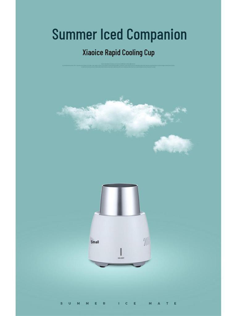 Xiaoice Rapid Cooling Cup Chiller - Desktop Cooler for Beer and Soda
