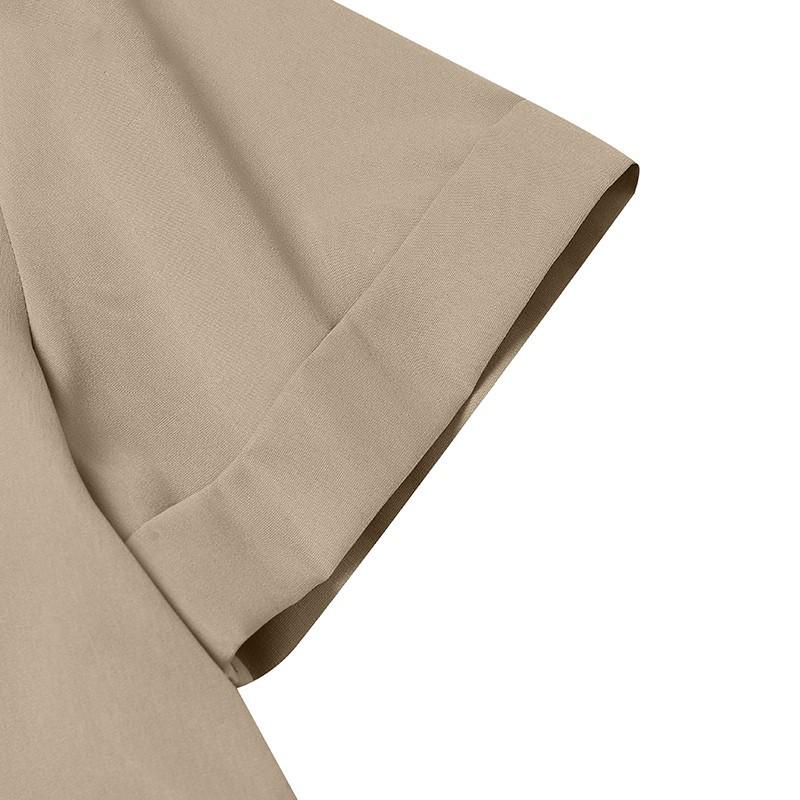 Весна/Лето 2025 Свежее Милое Платье с V-образным вырезом, Свободными Короткими Рукавами, Юбкой Годе и А-силуэтом