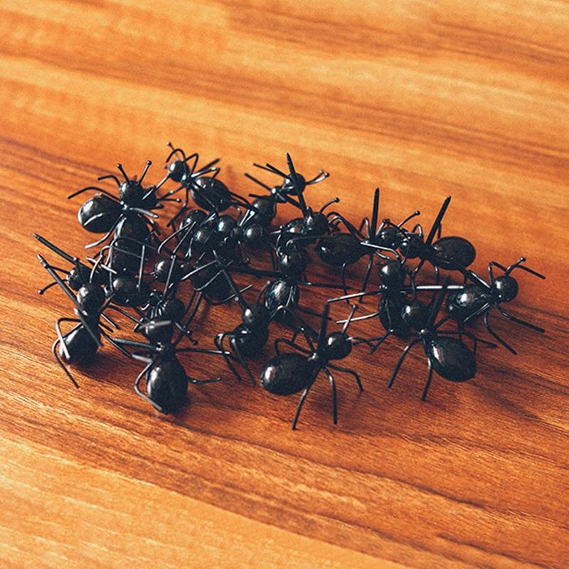 12Pcs/Set Creative Party Ants Series of Toothpicks Industrious Ants Fruit Fork