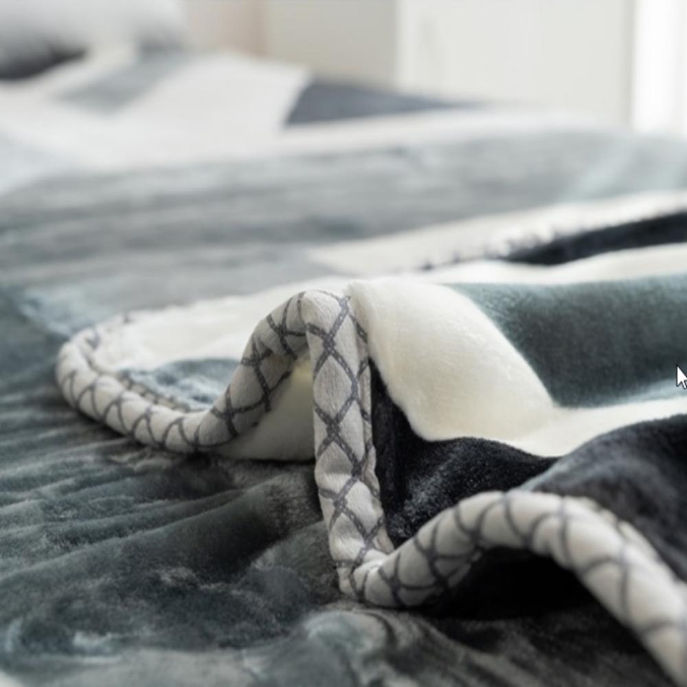 Премиальный норковый плед (Супер Односпальный Размер 150*200см)