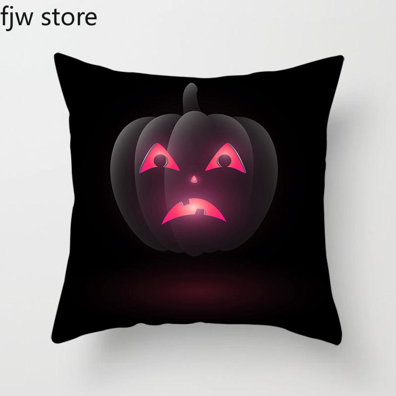 Halloween Decoration Pillowcase Pumpkin Ghost Face  Party  Holiday Gift Sofa Cushion Cover Bedroom Home