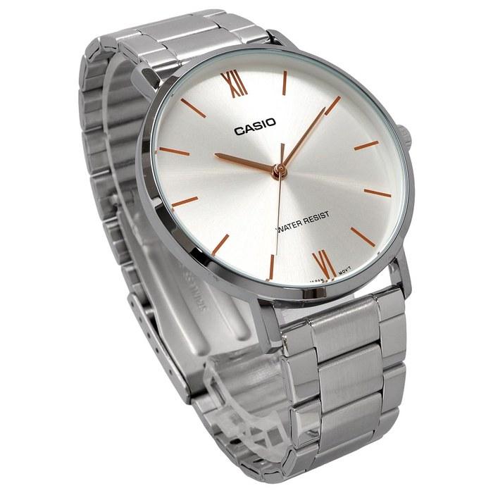 [Casio] CASIO Quartz Men's Watch MTP-VT01D-7B Silver Metal Band Overseas Model MTP-VT01D-7B