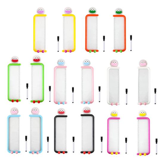 Монитор Мемо Доска Акриловая Панель для Сообщений Прозрачное Боковое Крепление для Монитора Компьютера Многофункциональный Зажим Подставка для Телефона