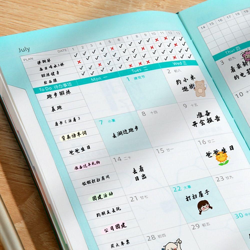 Ежедневное расписание Ежедневный план работы Книга для записи встреч Дневник Книга для подарков Блокнот