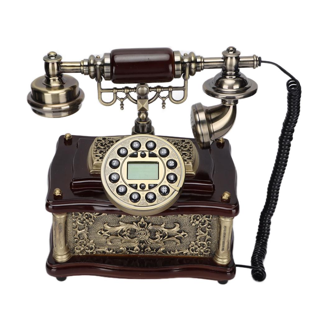 Антикварный телефон ретро старомодный европейский проводной телефон для домашнего отеля офис декор